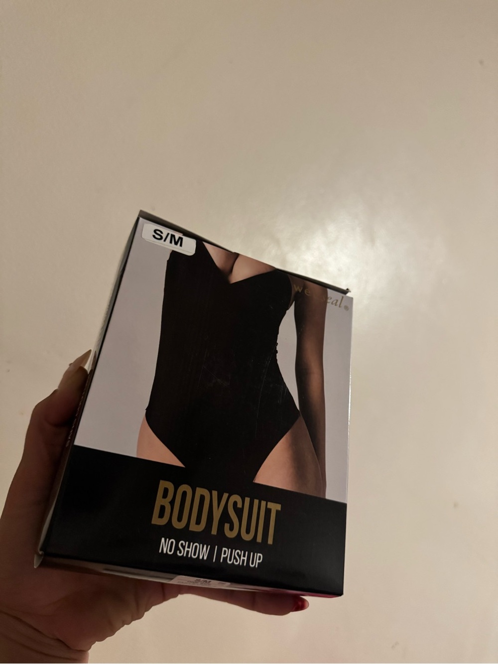 Black Push-Up Bodysuit - Brand Unspecified